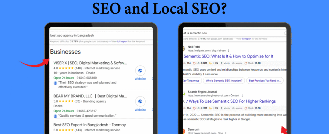What is the Difference Between SEO and Local SEO? 2025 Guide